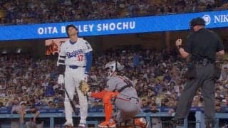 どうした？ 大谷翔平が“イライラ”「これは…」「珍しいな」納得いかず… 判定へのリアクションが話題に