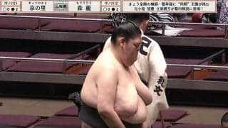 「私より脚細いかも」巨漢力士、“ほっそり”美脚に驚きの声 序ノ口の一番でネットざわつき