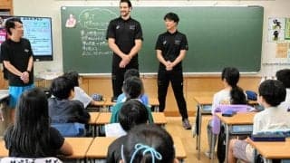 プロバスケ川崎が副教材つくる　「世界とつながるには」学校に配布