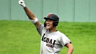 八戸工大一が決勝と東北大会出場を決める　第2試合は雨で中止