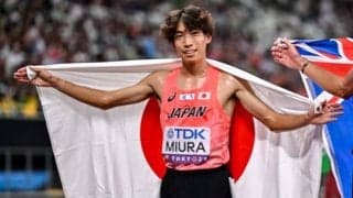 「接触していなかったらメダル取れていましたか？」直球質問に三浦龍司が漢気回答　スタジオもSNSも驚嘆「すごすぎる」【東京世界陸上】