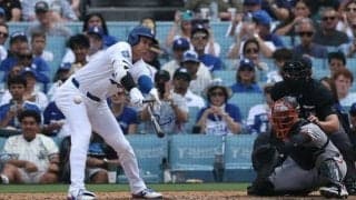 ドジャース大谷翔平、チーム敗戦も技ありの安打　連続出塁26に