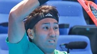  内山靖崇 シードに惜敗で予選敗退 