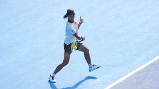 19歳の坂本怜 快勝で本戦入りに王手！何もできず敗れたデビュー戦から1年で「人生で一番のプレーだった」[木下グループジャパンOP]