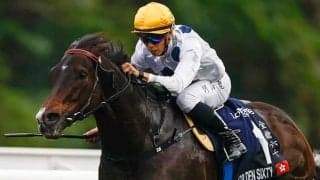 G1・10勝ゴールデンシックスティが馬場馬術に挑戦 28日の「引退競走馬杯」にて