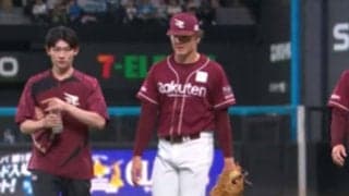 楽天のハワードに異変？緊急降板　7回途中2安打の好投も…自らベンチに合図