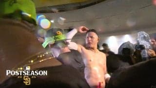 いきなり脱いでる！“暴れん坊”がとんもない大騒ぎ「怖いw」「飲ませまくる」パドレス・マチャドの姿が話題に「本当は良い人」