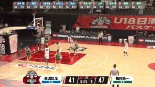 まるで漫画！「桜木花道かよ」193センチの高校3年生が見せた“2連続ジャンプ”からの豪快ブロックショットにファン衝撃