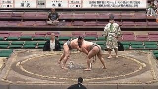 端正なルックスの序二段力士にファン衝撃 取組中に“ちらっと”見せる凛々しい表情に熱視線「カッコ良すぎる」