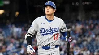 大谷翔平、10戦ぶり無安打も“3つの球団記録更新”に前進 投げては6回無失点8奪三振 ド軍は痛恨サヨナラ負け