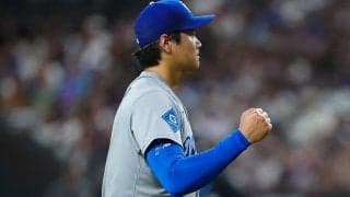大谷翔平は「本当に素晴らしかった」　ロバーツ監督も感銘、最長6回は「疲れているように」