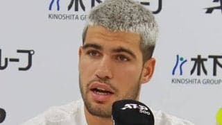  アルカラス「錦織が大好き」 