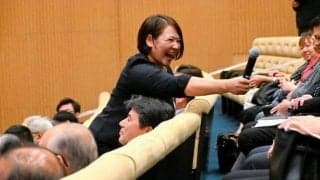 柔道五輪金・谷本歩実さんが講演　「感謝を力に変える大切さ」　語る