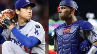 分かっていても大谷翔平は「捕球が難しい」　ド軍若手捕手がマスク越しに見た“メジャー随一の才覚”「次にどう来るかは読めない」