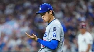 打球直撃の直後…大谷翔平が伝えた“2文字”　敵地放送局も安堵、リプレーで発見