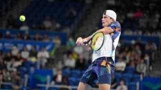 予選勝者のフチョビッチ 第8シードのティアフォーを逆転で撃破し2回戦進出「最高の気分」[木下グループジャパンオープン]