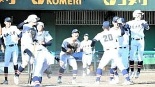 日本文理、サヨナラで優勝　中越を破る　北信越高校野球新潟県大会