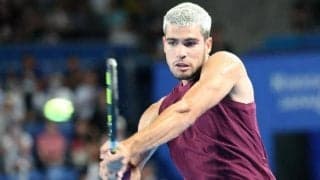 世界１位アルカラスに熱狂　有明が満員に　ジャパンオープンテニス