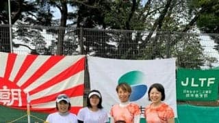 栃木県代表3組、全国へ、レディーステニス県大会