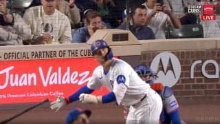 衝撃2連発は悪球打ち！ 鈴木誠也、ボール球かっ飛ばす29号弾に「えげつないコースホームランにしたな」同僚も思わず首を振り“脱帽”