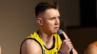 SR渋谷・ホーキンソンが開幕へ順調アピール…富永啓生＆渡邊雄太にも言及