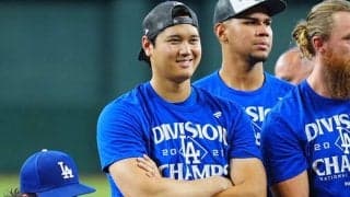 大谷翔平に同僚が届けた“贈り物”　歓喜の瞬間…まさかの光景にファン感動「最高すぎる」