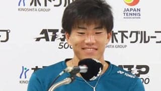 柚木武 ジャパンOP複4強「強気」