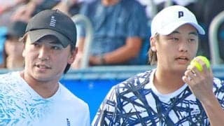  上杉/渡邉ペア 逆転負けで4強逃す 