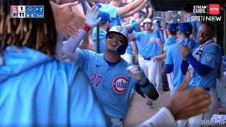 リグレー沸騰！鈴木誠也も“震えた” 30号満塁弾の圧巻光景に「この歓声が物語っている」球場＆ベンチがお祭り騒ぎ