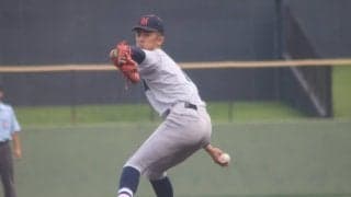 横浜の世代屈指の剛腕がカーブ中心の投球で6回8奪三振の快投！【神奈川】