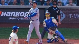 大谷翔平、自己最多55号　HR王へ1本差…球団新の一発に敵地騒然、9月10発目　敵地でもMVPコール