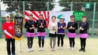 全国大会出場の3ペア決まる　ソニー生命杯テニス高知県大会