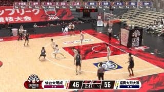 「これは騙されるやろ！」福岡大附大濠のエースガード、ステップバック→クイックフェイント→３Ｐ炸裂の一部始終「間合いの作り方がうまい」