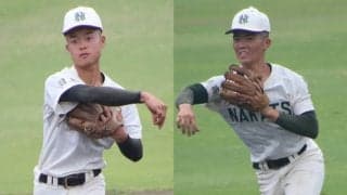 日高中津が完封リレーで本校分校対決に勝利！二遊間が好守で支える【和歌山】