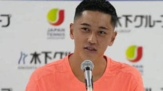  小田凱人「ATPの選手に勝ちたい」 