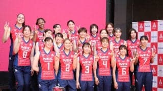 昨季準優勝のNECレッドロケッツ川崎が壮行会を開催 山田二千華キャプテン「心強いメンバーを一つに」