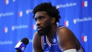 「ゴールはコンスタントにプレーすること」…シクサーズのエンビードがキャンプ初日に参加