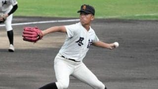 初戦敗退も尽誠学園・広瀬主将は「楽しかった」　国スポ硬式高校野球