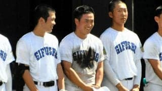 県岐阜商の横山、高校野球生活に「悔いなし」　繰り返した感謝の言葉