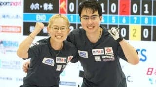 【カーリング】ミックスダブルスの五輪初出場なるか　日本代表となった小穴・青木の武器と勝負勘