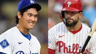 56発男シュワバーとの“MVP論争”は「比較にならない」　大谷翔平に米球界で強まる圧倒的支持「他に50-50をできる選手がいるのか」