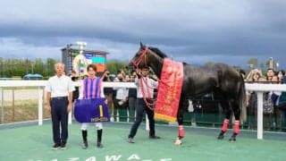 【白山大賞典】丸山「スピードが武器」ジャスパーロブスト、中9日出走で重賞初制覇