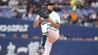 オリ助っ人の武器「42.0」　三振を奪える理由…データで見る昨季からの変化