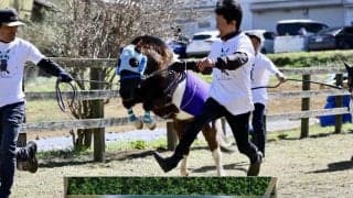 石神深一＆コジュウチョウサン再び！息子との共演に「腕が違い過ぎましたね」…第2回富里スモールジャンプ開催