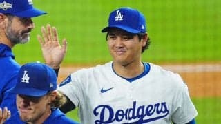 大谷翔平の“珍行動”に爆笑「子どもみたい」　同僚の豪快弾後…中継映像が捉えた光景