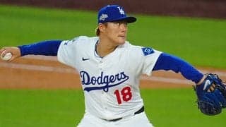 山本由伸の登板試合で“異変”「なに！」　痛恨失策→2失点も…ド軍に驚き「感動するわ」