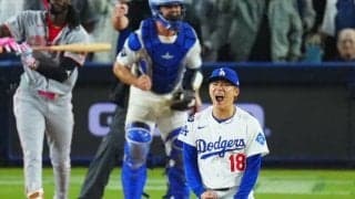 山本由伸、7回途中2失点で勝ち投手の権利　渡米後最多113球で降板…ピンチ封じ絶叫