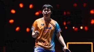 「衝撃的な番狂わせ」松島輝空、世界6位の中国勢撃破に母国メディアが驚愕　次世代背負う18歳の成長に「日本で圧倒的な強さ」【チャイナスマッシュ2025】