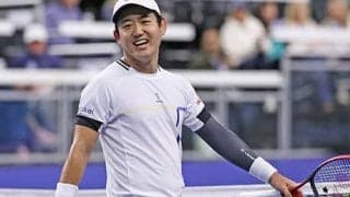  西岡良仁、連敗脱し「良い流れ」 