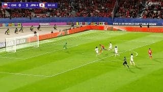 「１対１に勝った！」日本代表GKが神業セーブ「ピサノ圧倒的」チリFWが苦笑いした驚愕ストップの瞬間【U-20W杯】